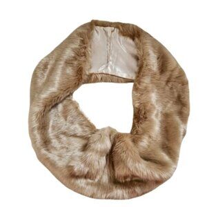 Ashley Stewart Faux Fur Infinity Scarf